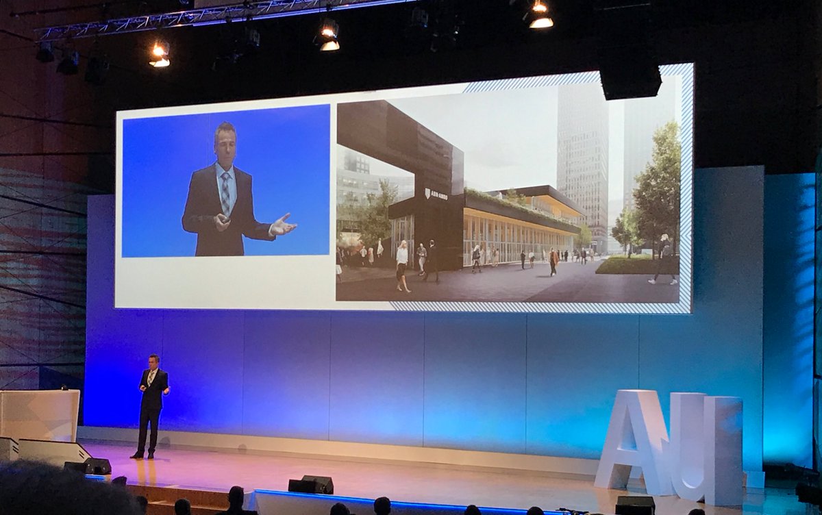 CollinVanKooten's tweet photo. The Circl pavilion at #AUGermany2017. Do you want to know more how they did it. They use @collaborea to check. @cadcompany https://t.co/5RHrCRN4ZN