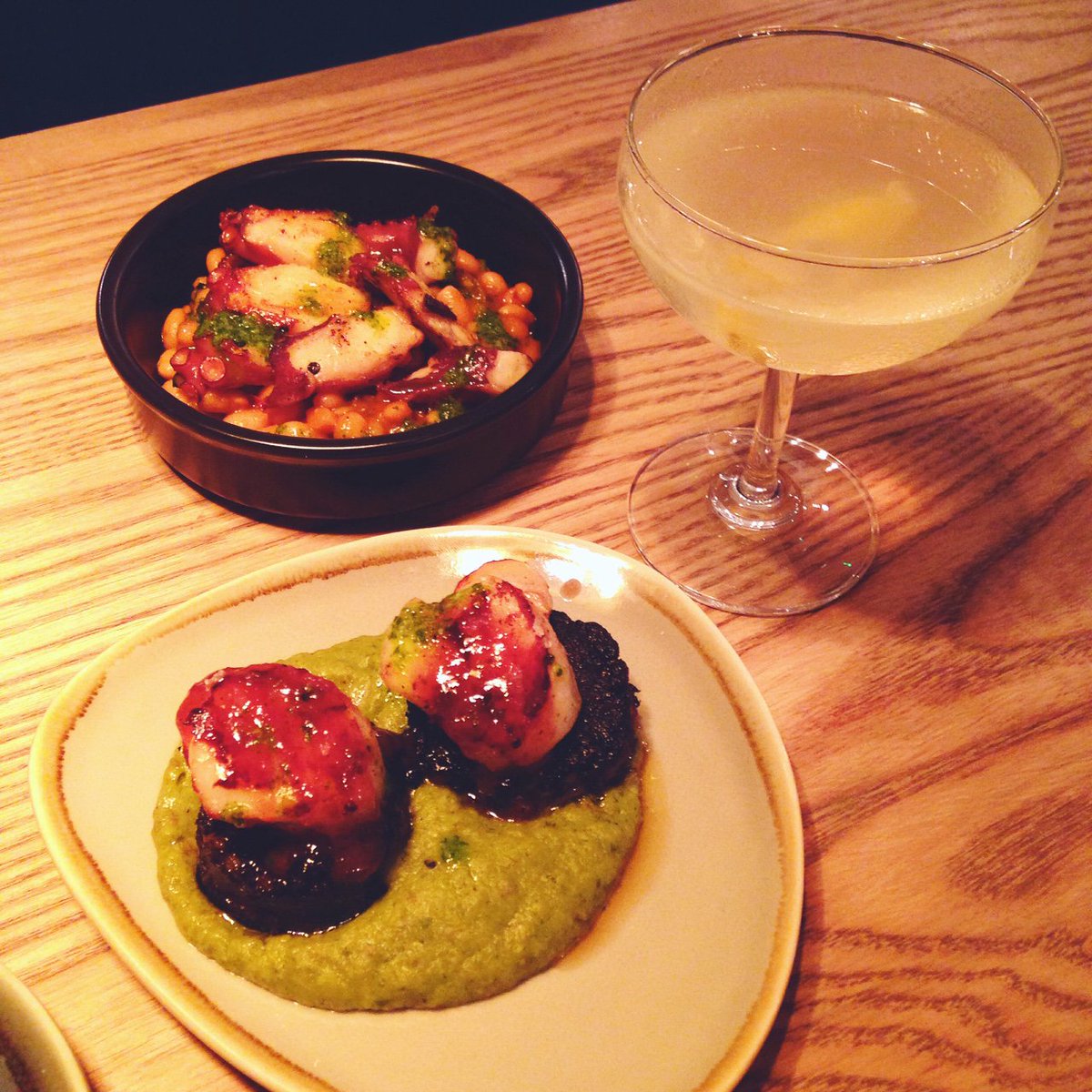 thebristolmag's tweet photo. Wonderful tapas at @mesatapasbar last night, followed by the most refreshing cocktails 😍🍴 We will definitely be back for more octopus! https://t.co/HVih1oTSp7