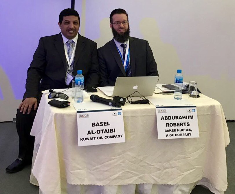 sourcecatcher's tweet image. A great technical session With @baselkuw from @KocOfficial at KOGS. #KOGS2017 #BHGE