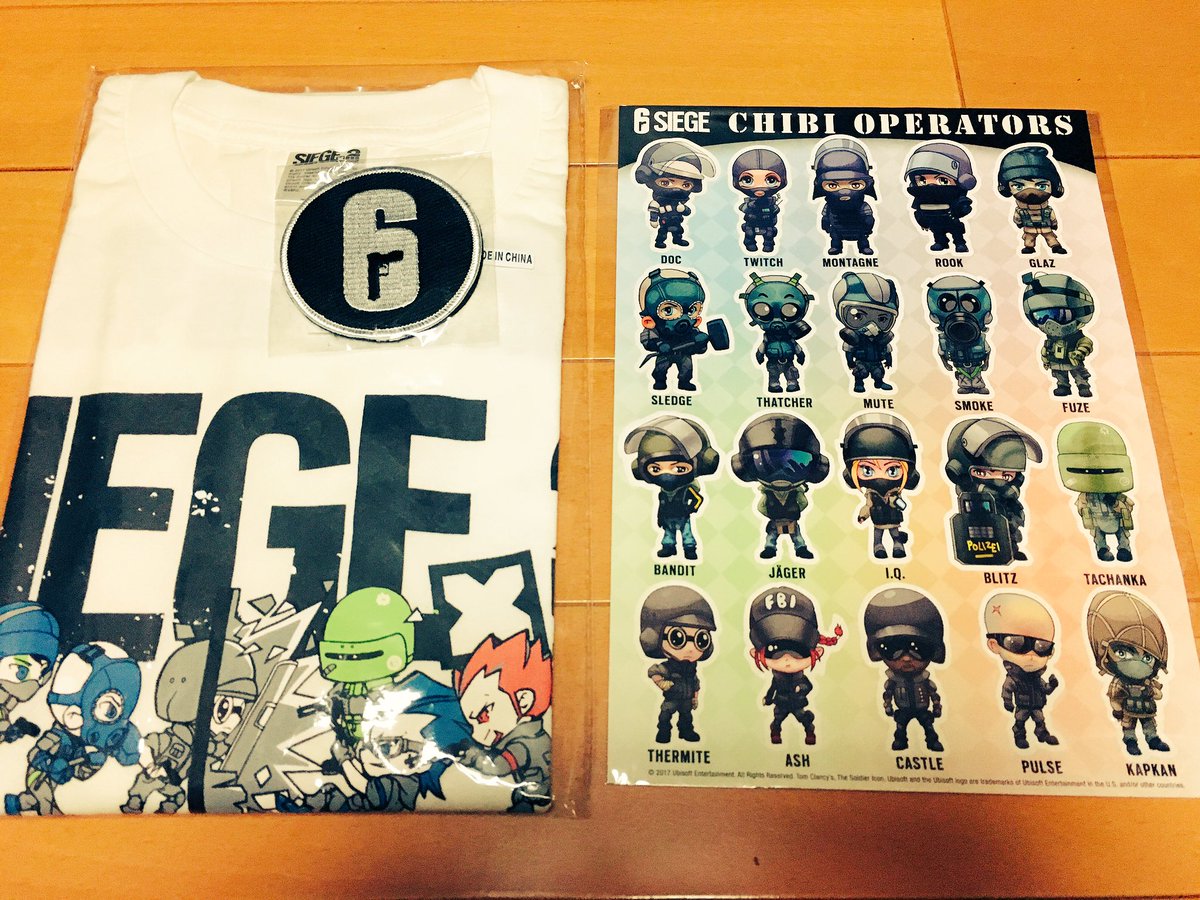 O Xrhsths はちお Sto Twitter シージ 2bro 好きにはたまらない ただただ嬉しい っ W っ 全部かっこよく飾るぞ 新旧2bro ワッペンと並べるとヤバい 2bro レインボーシックスシージ ぽろぷーさん Poropu U0506 ありがとうございました T Co