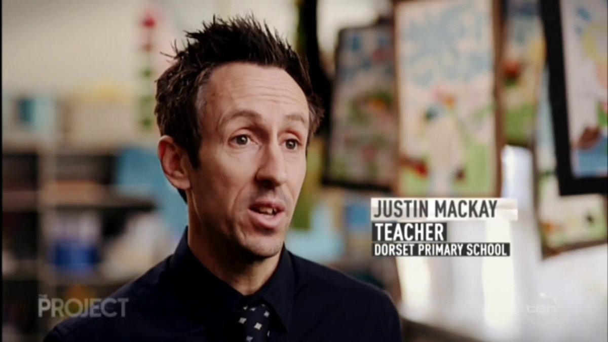 "The thing that gets me out of bed every morning is knowing that I can really make a difference with a whole variety of children." #TheProjectTV