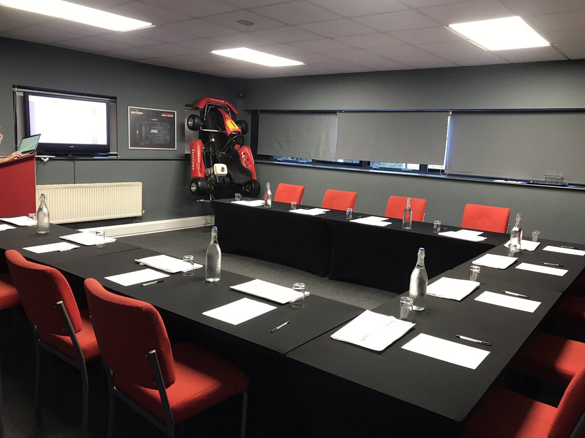 LINX_Network's tweet photo. All set for the #IXManchester #DNS and #DNSSEC training seminar and karting at @DaytonaMSport Manchester https://t.co/aGmCnqdOIU