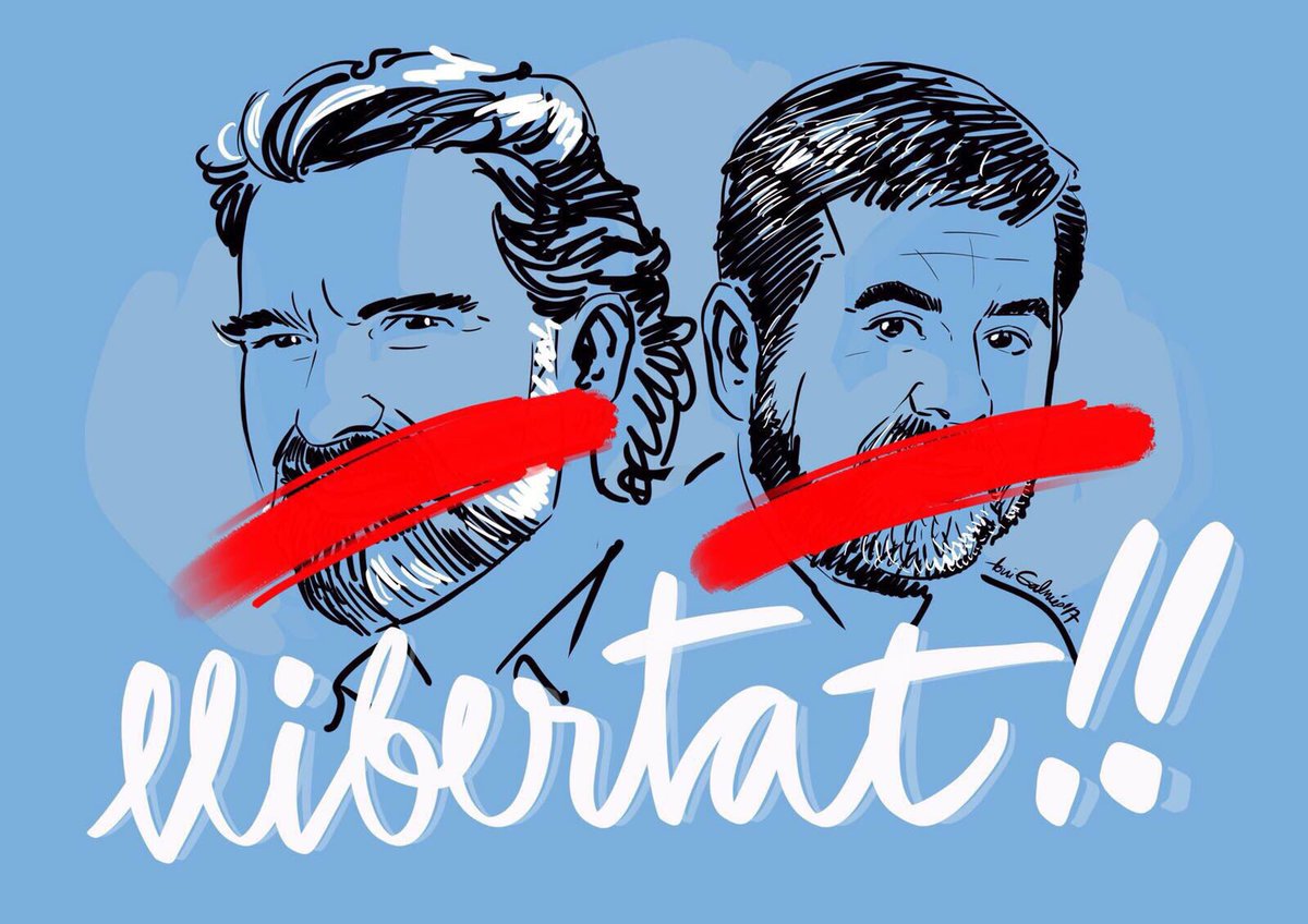 briga_gz's tweet photo. ↪Para os Països Catalans desde Galiza. Toda a força, todo o ânimo companheiras.
A repressom nom pode parar a todo um povo #LlibertatJordis ✊ https://t.co/9OrpsY4cqo