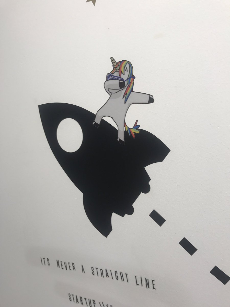 tyler_spooner_'s tweet image. @brenda1ai upgraded our rocket on the office wall with a #dapping #unicorn 😂😂😂 @FeedmeeA #startup #startupaus