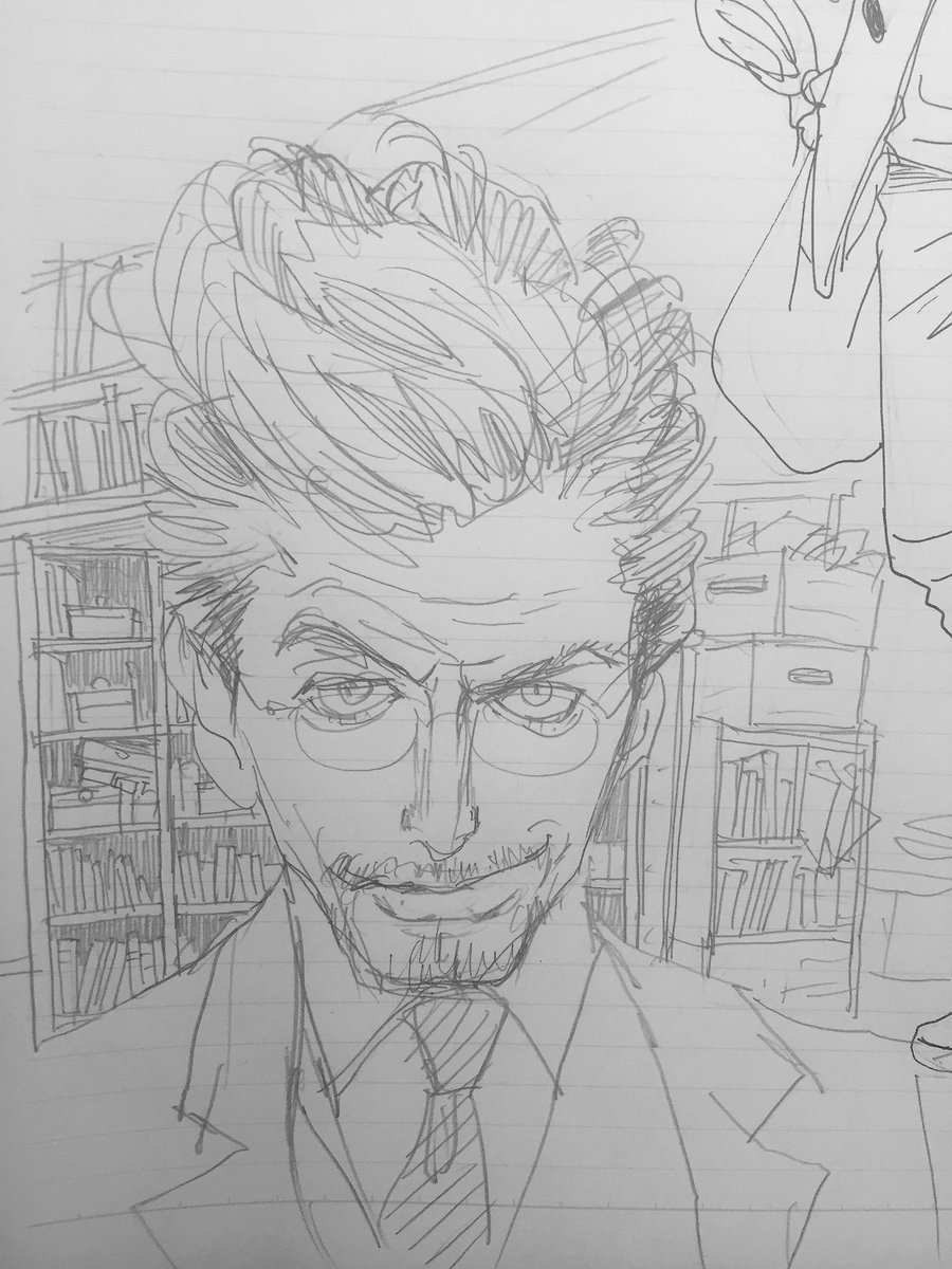 安野さんのスケッチブックの中身?
今日のテーマはスーツ男子だそうです。…昨日の私の投稿が元に…??担当編集(まりも) 