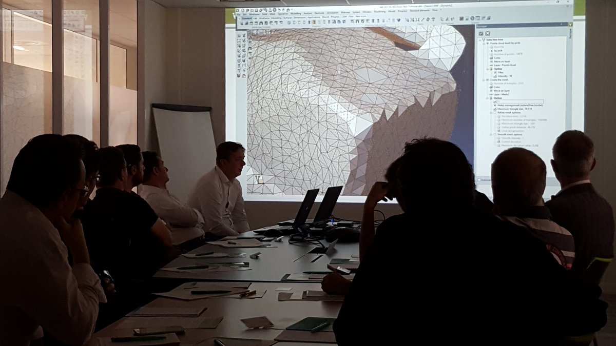 mayet_sa's tweet photo. @VISIcadcam 2018R1 #reverseengineering suite has now been released officially. This new module is fully integrated in within #VISI https://t.co/t0DEHipEwv