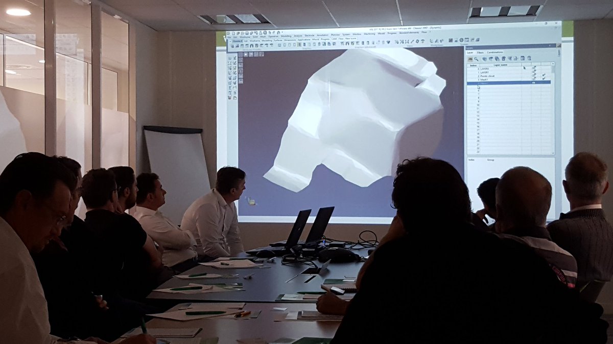 mayet_sa's tweet photo. @VISIcadcam 2018R1 #reverseengineering suite has now been released officially. This new module is fully integrated in within #VISI https://t.co/t0DEHipEwv