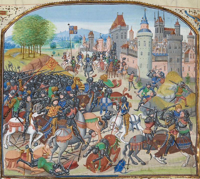 IASHE_UK's tweet photo. Section: "Turning points of the century"
The Battle of Neville's Cross took place less than half a mile to the west of Durham, England https://t.co/4jmFopit8L