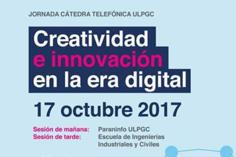 Jornadas " Creatividad e innovación en la era digital" de la <a href="/CatedraTEFULPGC/">Cátedra Telefónica ULPGC</a> en directo. ¡No te lo pierdas!
youtube.com/c/OpenULPGC/li…