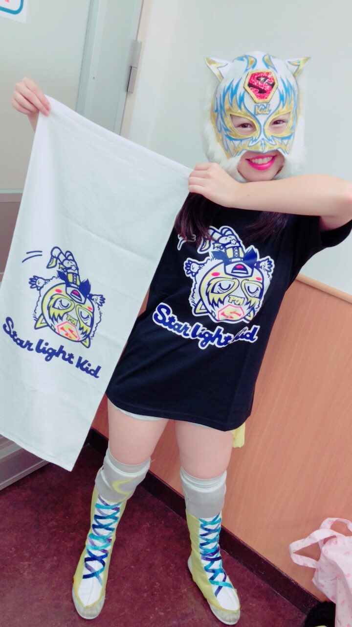 スターライトキッドタオル 巫女さんSLK🐯⛩️ 年始の応援タオルはこれで決まりだねっ