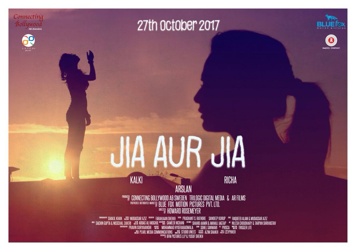 MovifiedBolly's tweet image. The third poster of #JiaAurJia is OUT. @RichaChadha @kalkikanmani @ArslanGoni @HowardRosemeyer @BlueFoxMP @JiaAurJiaFilm