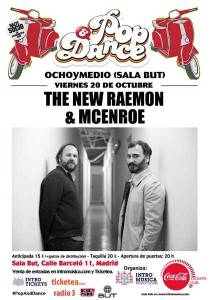 #evento. <a href="/McEnroe_Banda/">McEnroe_Banda</a> y <a href="/thenewraemon/">The New Raemon</a> cierran gira el 20 en <a href="/SalaButMadrid/">Sala BUT Madrid</a> y <a href="/mow_woman/">MOW</a> es la telonera j-musind.blogspot.com.es/2017/09/the-ne…