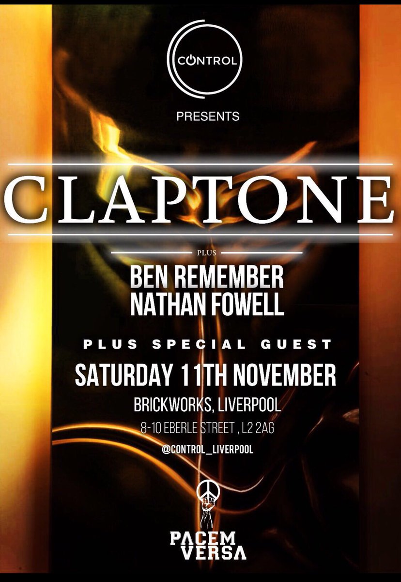 Saturday 11th November 

Tickets and tables are limited 

Online tickets: skiddle.com/whats-on/Liver…
