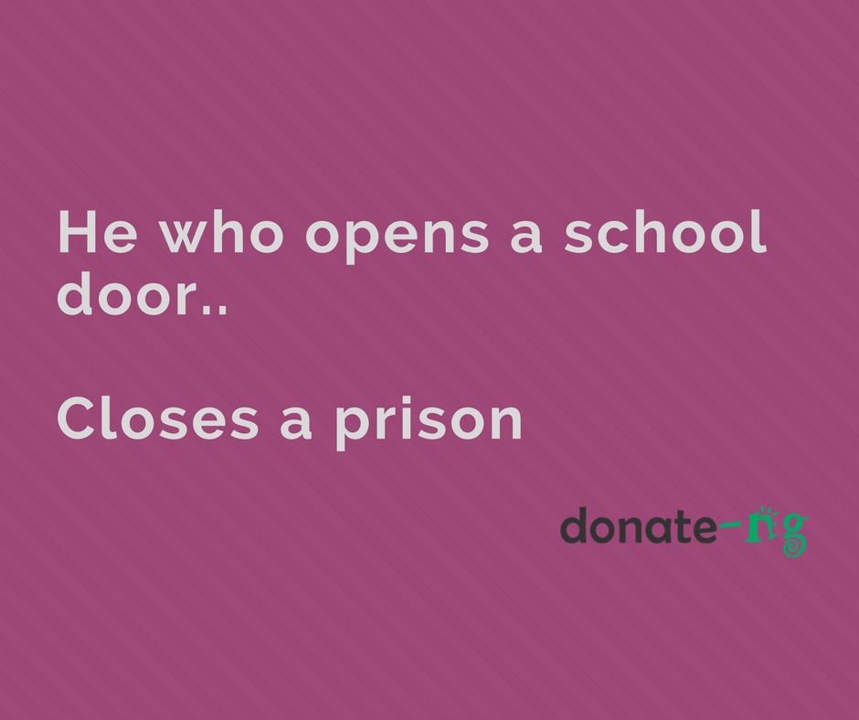 donate_ng's tweet photo. Invest in the Future #SupportEducation #School #Literacy #SavetheWorld
#StartAProject n#FundAChild #BacktoSchoolProject #TommorrowsLeader https://t.co/DKPx74RugO