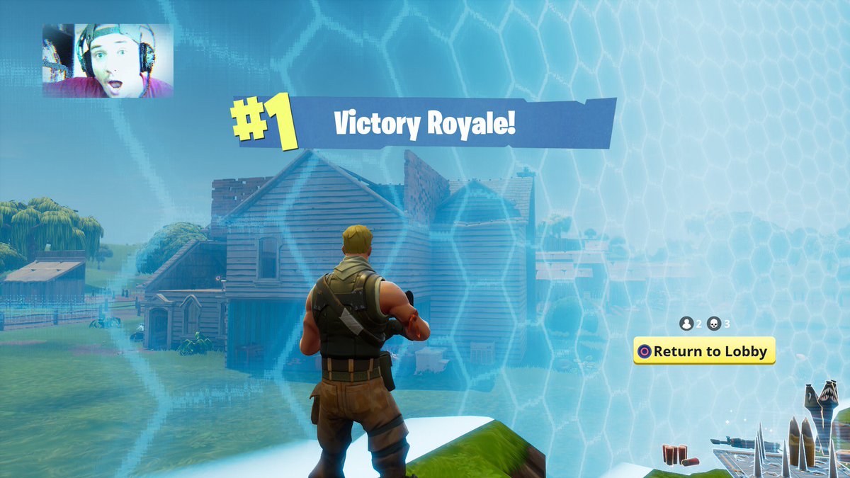 LevertonCameron's tweet photo. 1st place while streaming, see my reaction to the win in top left hand corner 😂😎 #SHIFT64 https://t.co/Rm4qjB3eFK