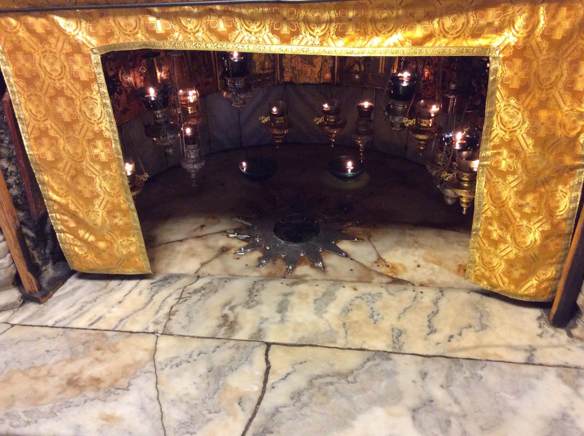 KathyKTLC's tweet photo. Very very early start for Mass in the birthplace of Our Lord #bethlehemproject https://t.co/nEO6UNFjDH