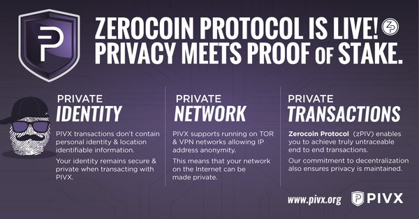 Identity, network, &amp; transactions are completely #private. #zPIV enables untraceable, end-to-end transactions. thndr.me/DSTA4j