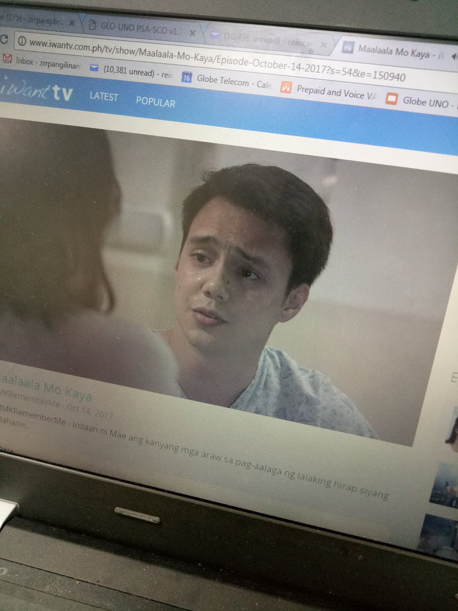 reynkarnasyon's tweet photo. tangina, nakakaiyak pala to gagu 😭😭😭 #MMKRememberMe https://t.co/qSLb2Sk14X