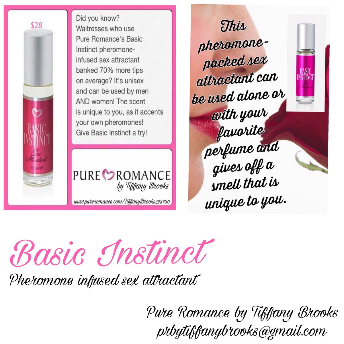 Pure Romance Basic Instinct Pure Romance Basic Instinct 0.3oz Copy Basic In...