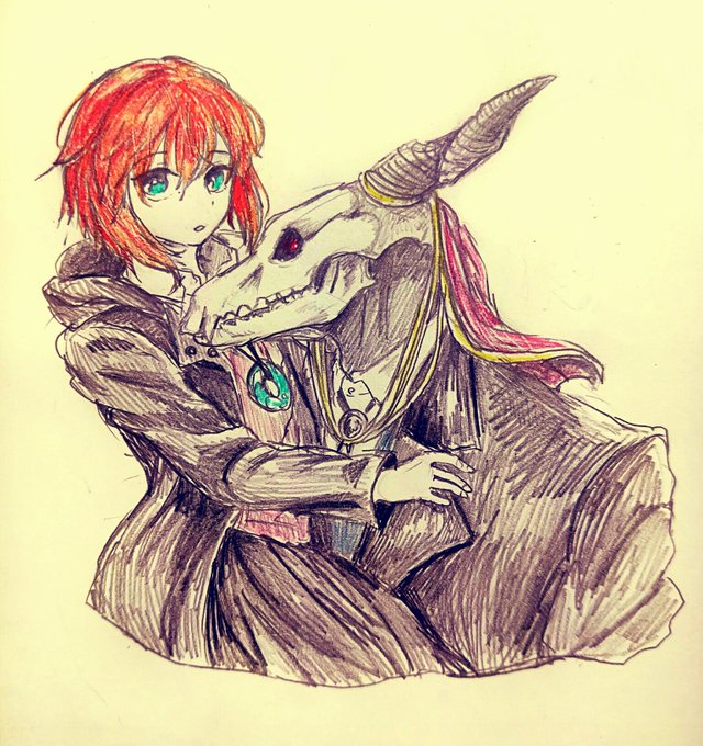 魔法使いの嫁のtwitterイラスト検索結果 古い順