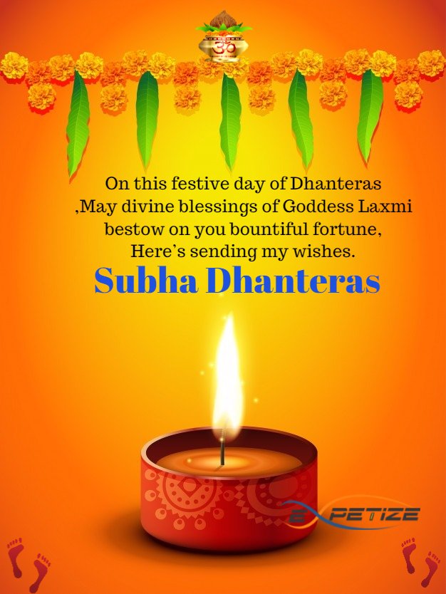 expetize's tweet photo. Wishing you all happy #Dhanteras :) https://t.co/usnrn3zCF5