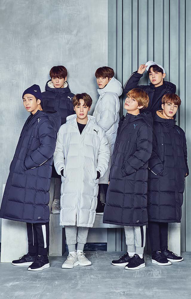 bts puma long coat