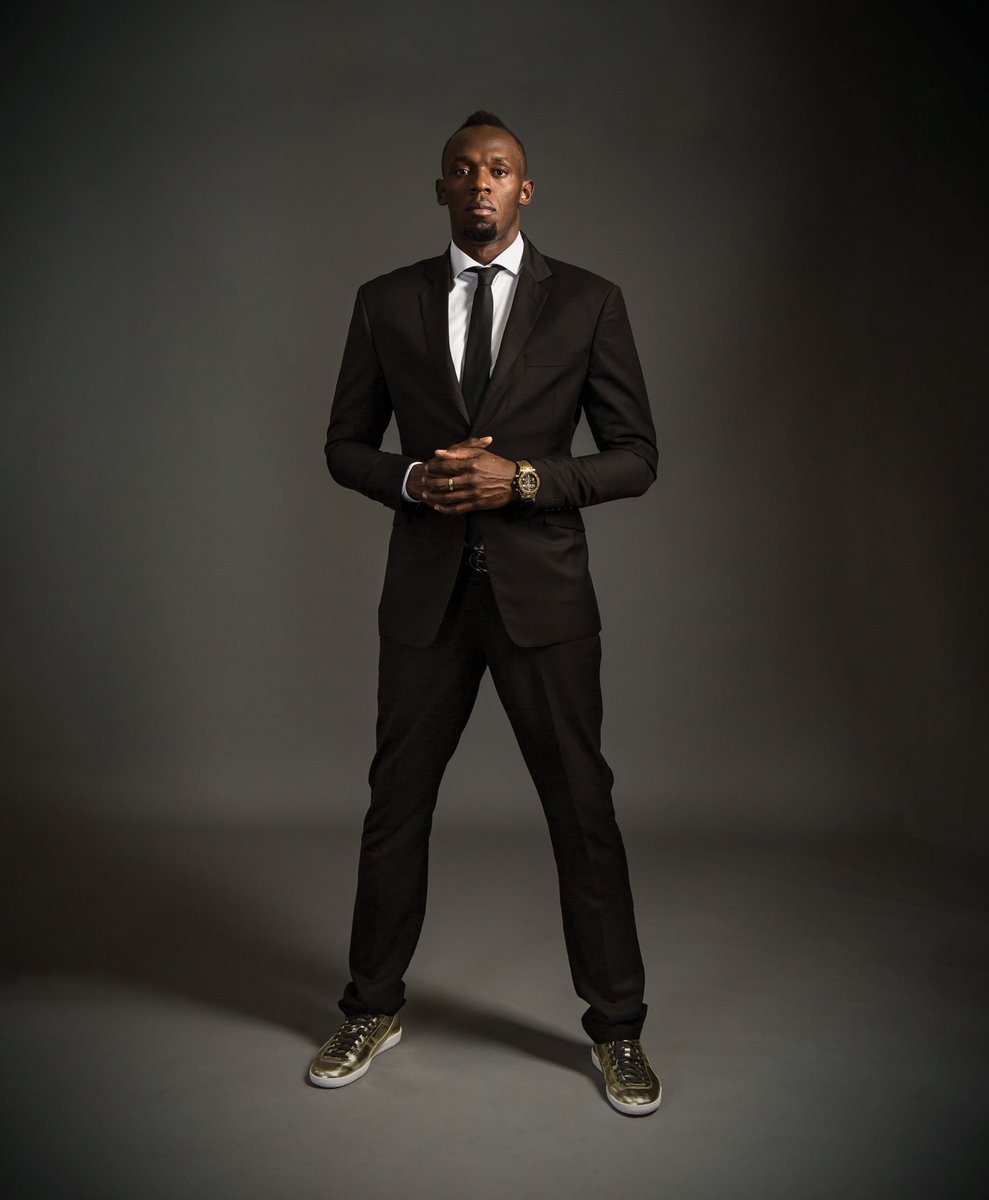 Debonairmag_ae's tweet photo. Sprinting legend Usain Bolt talks fashion, food, travel and his love of fine timepieces @usainbolt #athleat #athletic #usainbolt #bolt #Jamaican #sprinter #naturalathlete #Brioni #Hublot
.
https://t.co/zAUkWaOHO7 https://t.co/KAAUry37Rb