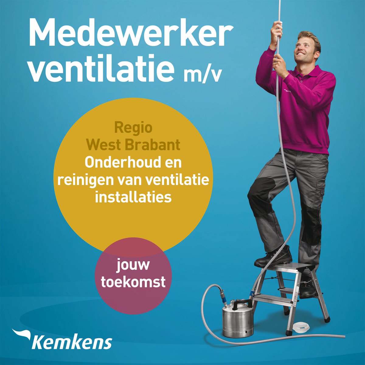 Geïnteresseerd in een MBO-2 functie met toekomstperspectief? Mail naar pieter.vennix@kemkens.nl of bel 088-5050341 voor meer informatie.