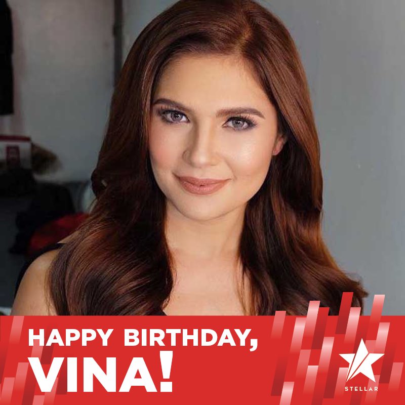 Happy birthday Vina Morales ! Keep on shining! 