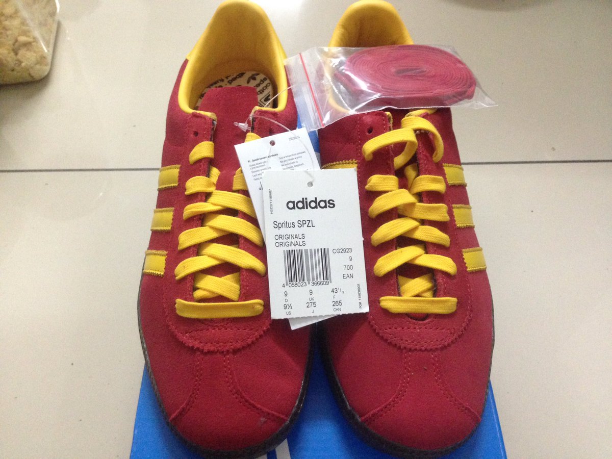BenuAhmaD's tweet photo. FOR SALE!!!

Adidas Spritus SPZL
Size 9uk.
DM untuk maklumat lanjut. Tolong RT untuk sebarkan rezeki saya 😊. https://t.co/epuCS0hxnO