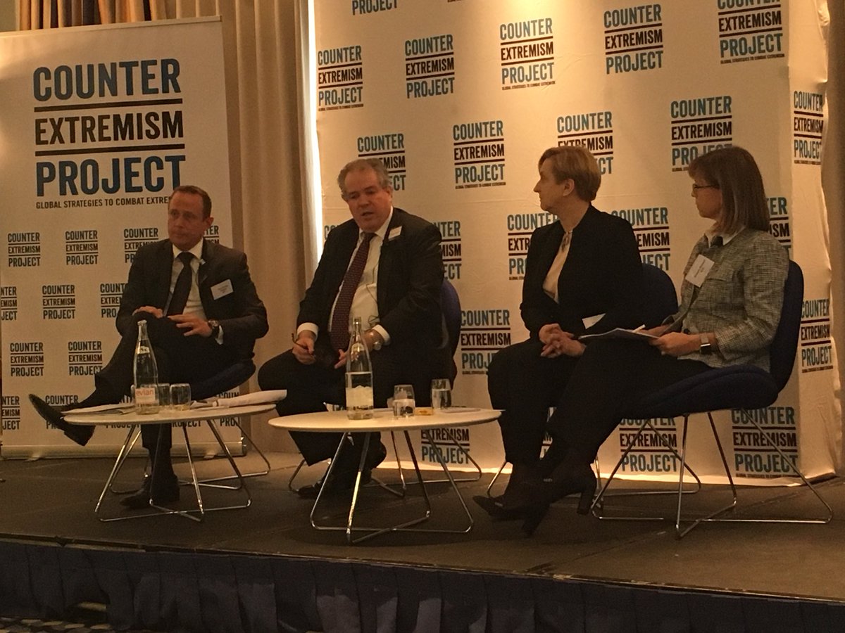 RadostinaRR's tweet photo. « Terrorism and the EU - how do we respond? » @TJAG_GCSP is taking part of the first panel discussion with @JcBrisard #BuildingAlliances https://t.co/2cu5R0WM8d
