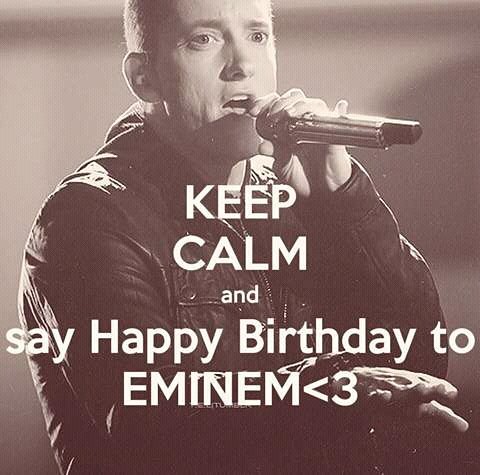 Here\s wishing a happy bday to the God of Rap  