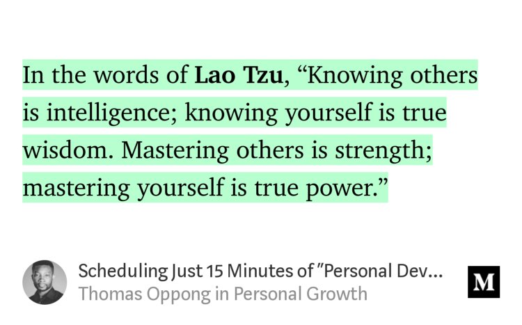 GarethBunce's tweet photo. “Scheduling Just 15 Minutes of ‘Personal Development Time’ Into Your Calendar Can Change Your…” — @Alltopstartups https://t.co/8gm8r4Trut https://t.co/9d5QNmYitU