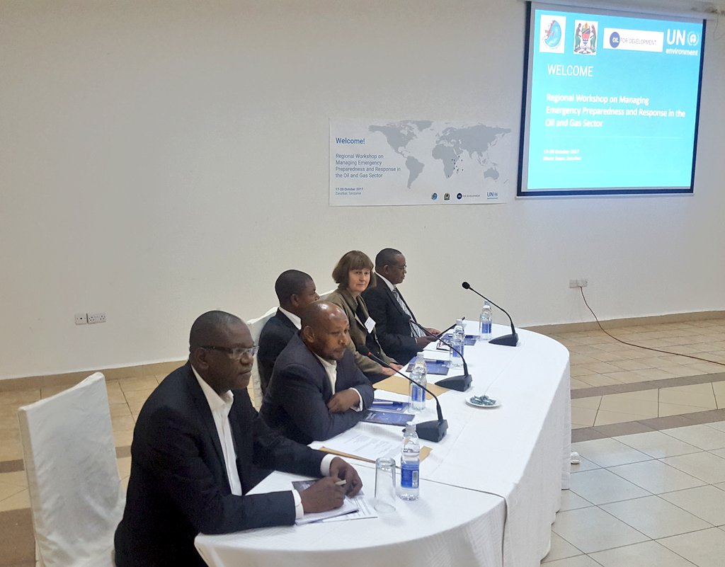 aboudjumbe's tweet photo. The Opening Session of @UNEP @NCSecretariat @Kystverket  @commission_coi  Regional Workshop on Managing Emergeny Preparedness and Response in the Oil and Gas Sector, #Zanzibar #Tanzania https://t.co/qnf5ns3WtO