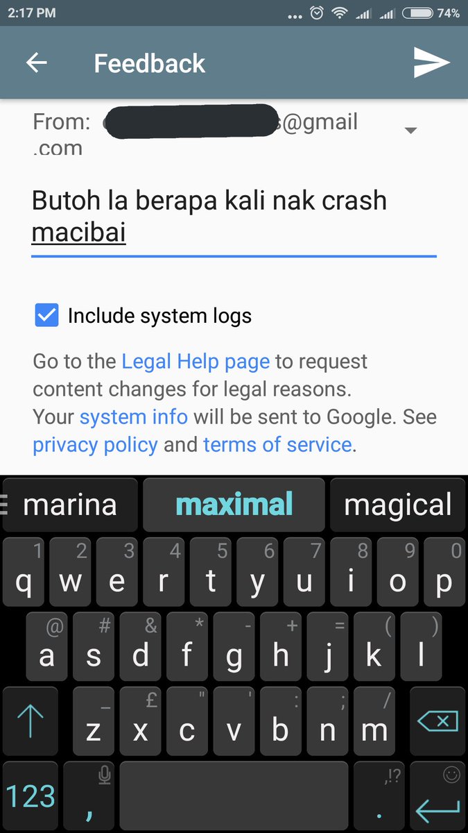 MalequeArrasyid's tweet image. #fuckandroid 🖕