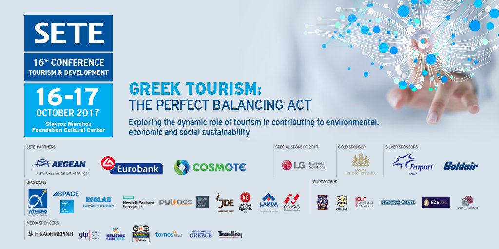 setegreece's tweet photo. Έναρξη Εργασιών 16ου Συνεδρίου ΣΕΤΕ στο #snfcc με χαιρετισμούς Προέδρου ΣΕΤΕ Γ.Α. Ρέτσου & Υπ. Τουρισμού Έλενας Κουντουρά #seteconferences https://t.co/ZilJKdX4Uq