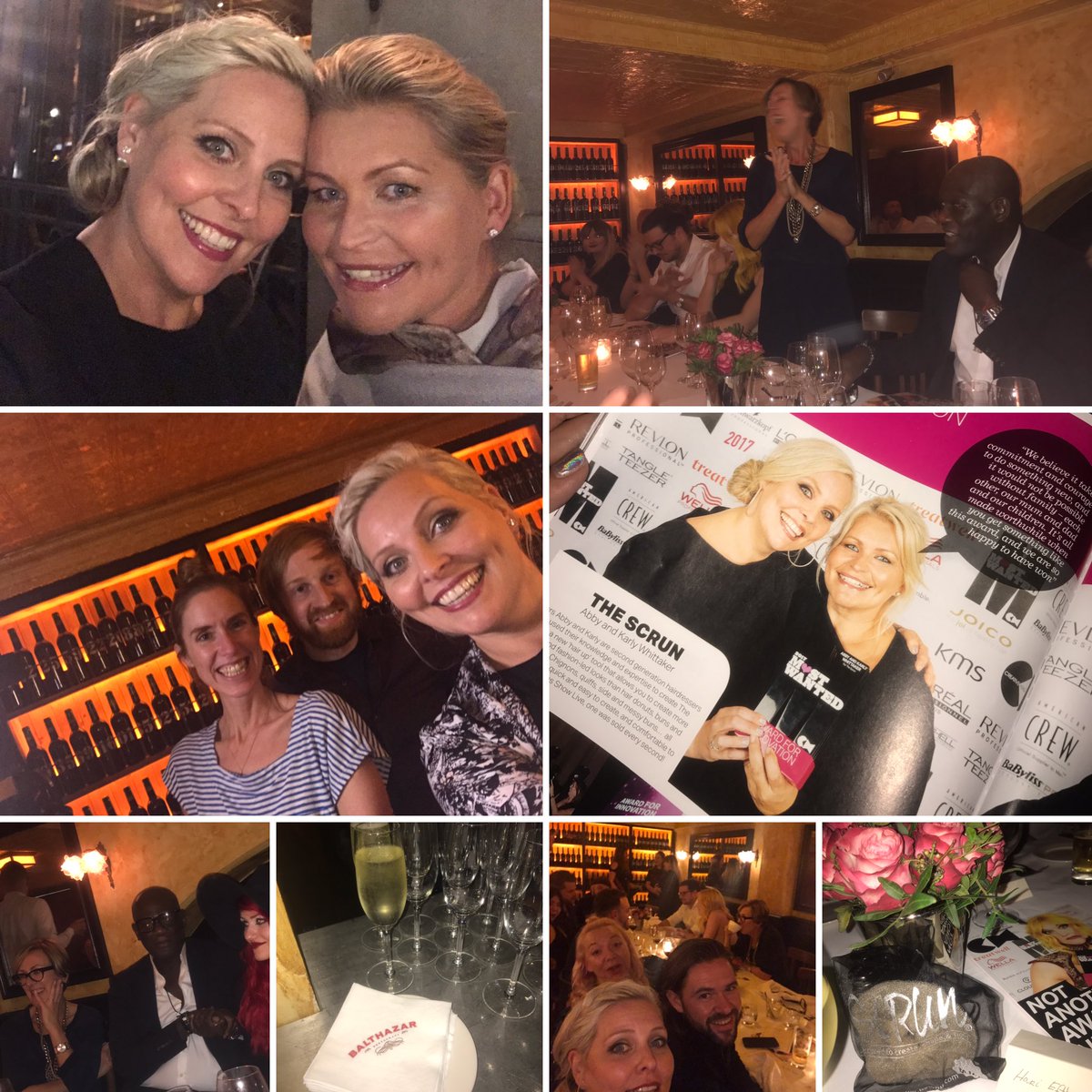 karlywhittaker's tweet photo. What an amazing night #mwit17 #winners dinner @creativeheadmag 👍@ErrolDouglas1 @AbbyWhittakerr #scrun #hair #proud https://t.co/ED1VtJo2AP
