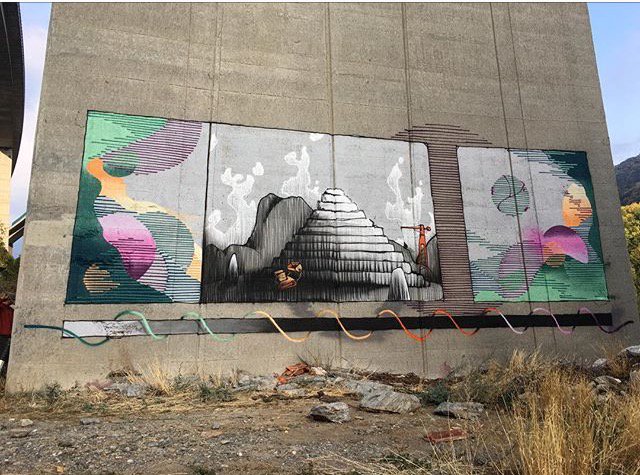 UrbaniteWebzine's tweet photo. Lovely collaboration between Riccardo Lanfranco and MrFijodor #streetart #corn79 #mrfijodor #graffiti #streetarteverywhere https://t.co/nyJMnV20e5