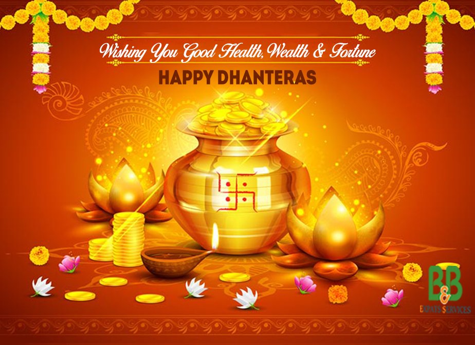 bbexpatservices's tweet photo. On this auspicious day, May The Divine blessings of Goddess Lakshmi Bestow on you bountiful fortune &amp; good health
Happy Dhanteras! https://t.co/QpaD29HGPJ