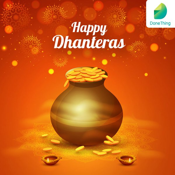 Go shop with your family on this auspicious day, as we will be taking care of all your gift deliveries #Dhanteras #HelloDiwali #HatkeDiwali