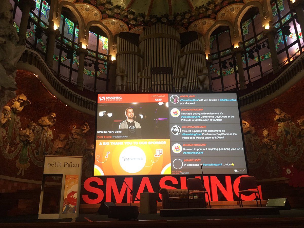 ondjazz's tweet photo. #smashingconf med @Trollsyn i år igjen :) https://t.co/RRyP3mLXwb