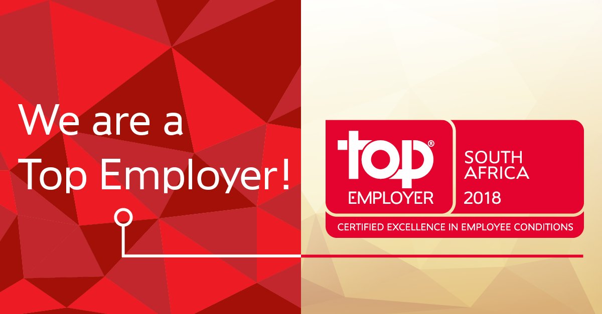 G5_ingenuity's tweet photo. Group Five is proud to announce that it has been officially certified by the Top Employers Institute for its exceptional employee offerings. https://t.co/uE0EAKzKpf