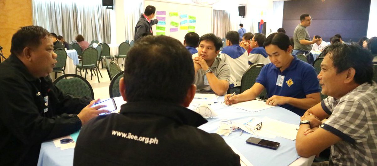 DOEgovph's tweet photo. The DOE grouped the participants into sectors to provide sector-specific inputs for the refinement of the proposed energy resiliency policy.
FULL STORY: https://t.co/pqXcmbwdWh
@PIADesk
@PTVph
@pnagovph
#EPowerMo
#ESafetyMo
#ESecureMo
#EDiskarteMo
#WalangPasok
#MarawiCity https://t.co/Rr1CrOxQjt