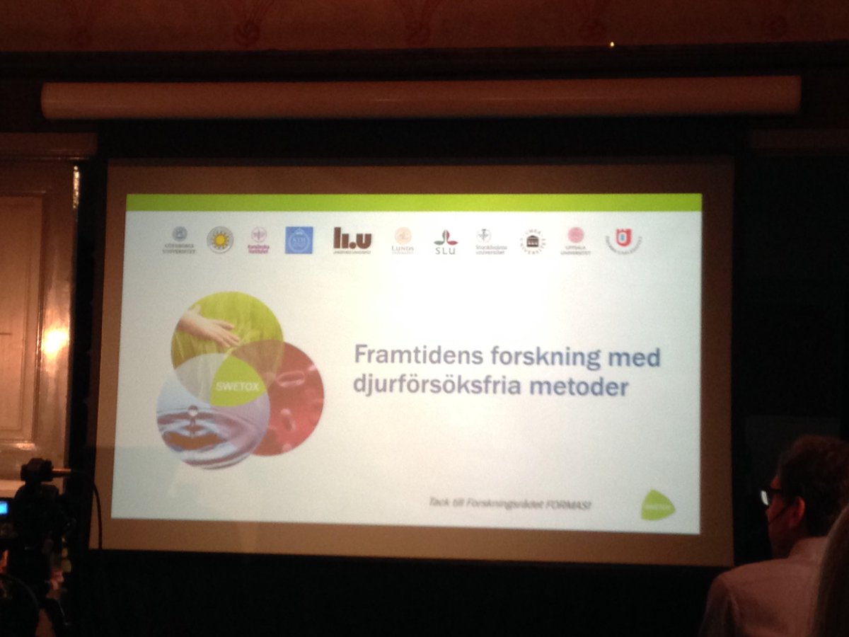 CamillaBjorkbom's tweet image. &quot;Varför använda djur till annat än att gosa med?&quot; På seminarium med Swetox om djurfria metoder. #nyametoder