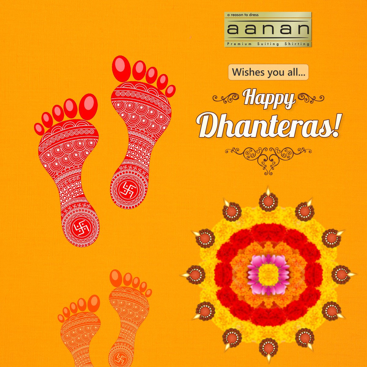 Aanan_Fabrics's tweet photo. @iamsomilj May this Dhanteras endow you with Prosperity and Joy!😊 Happy Dhanteras https://t.co/rFQrCfOfRw