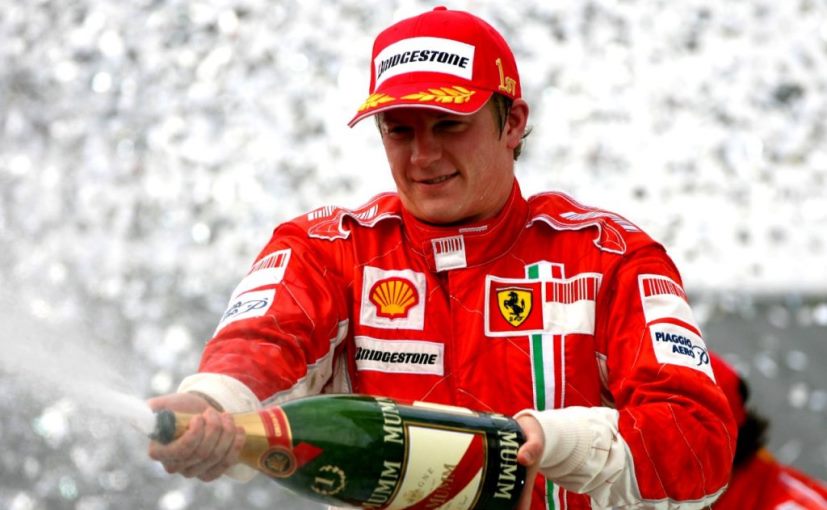 Tanti cari auguri a Kimi   che oggi compie 38 anni. Happy birthday Iceman!       