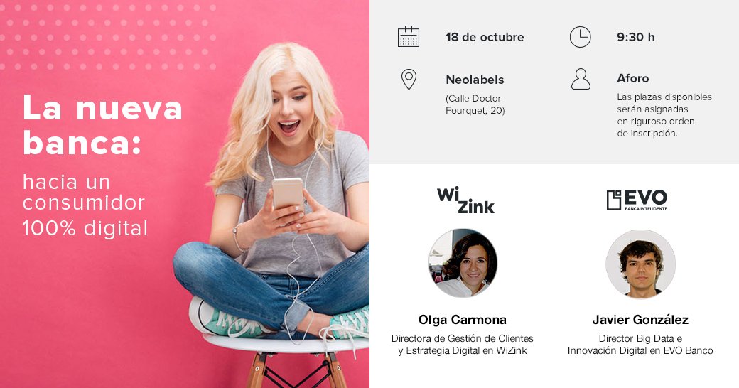 neolabels's tweet photo. Mañana celebramos nuestro IX #DesayunoPostDigital sobre #bancadigital Si quieres asistir escribe a comunicacion@neolabels.com https://t.co/VkemfsbiBZ
