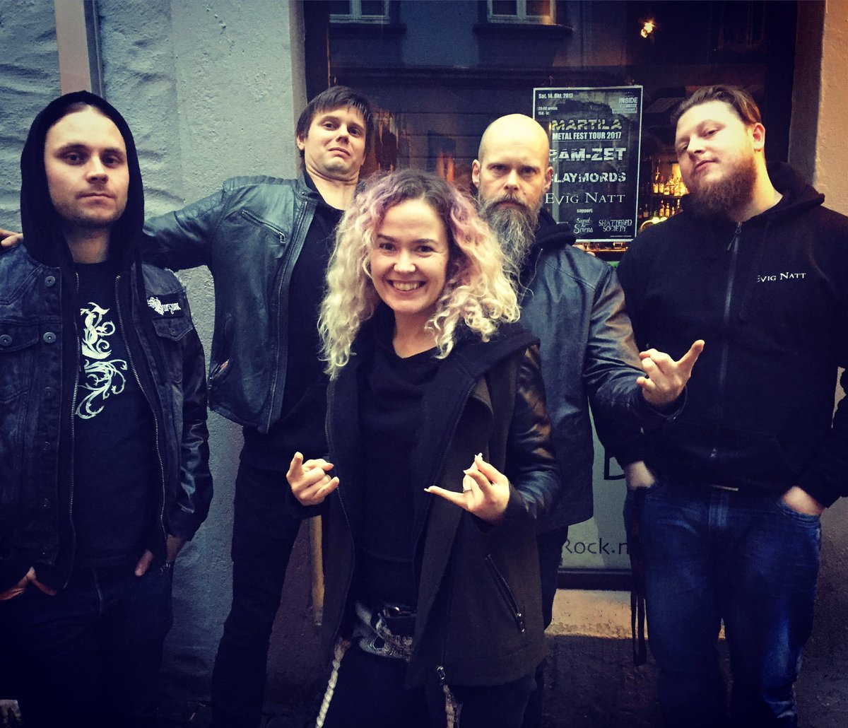 No fuss no muss! This is us. Support your friendly neighbor hood musician! #evignattband #whatyouseeiswhatuget #norwegian #doom #metal