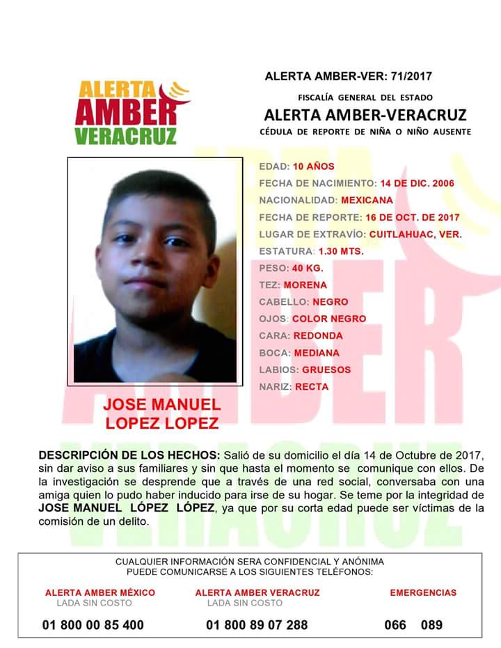 aamber_ver's tweet photo. Rt para localizar a JOSE MANUEL LOPEZ LOPEZ de 10 años de edad #cuitlahuac #cordoba #orizaba ayud@aamber_ver https://t.co/Ly8XDZVPJa