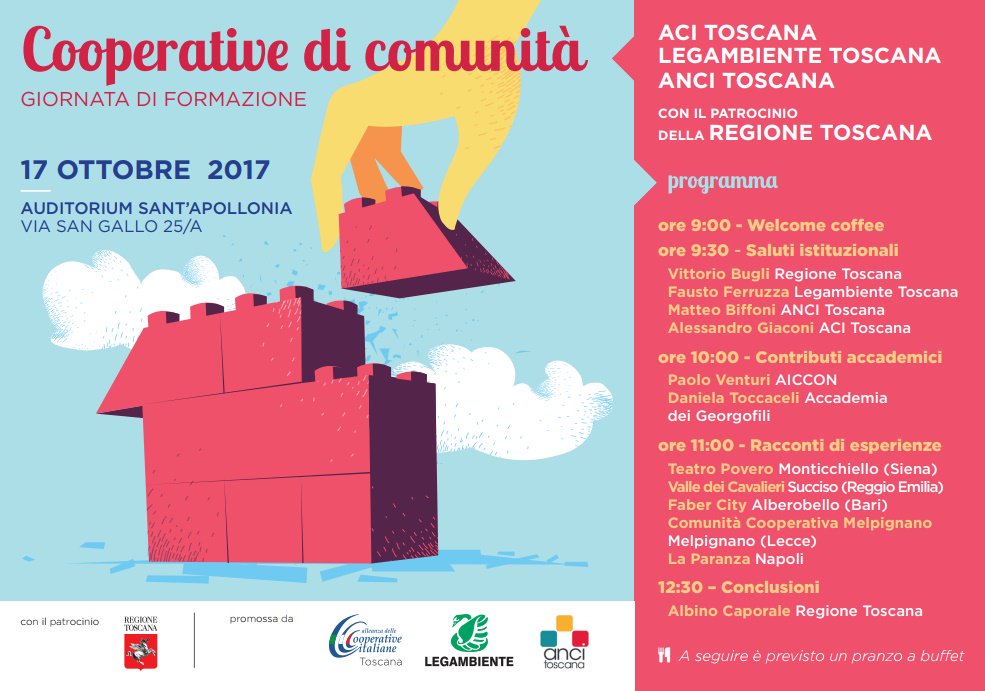 AICCONnonprofit's tweet photo. Oggi a Firenze la prima Giornata di Formazione sulle #Cooperative di #Comunità organizzata dall’@CooperativeITA https://t.co/S2Lr06NXEM https://t.co/5ir3PNJ481